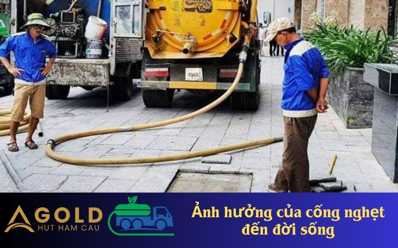 Ảnh hưởng của cống nghẹt đến đời sống
