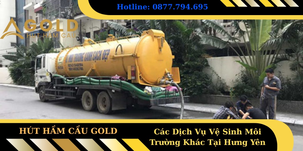 Các Dịch Vụ Vệ Sinh Môi Trường Khác Tại Hưng Yên