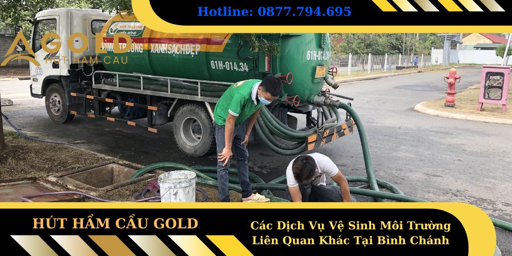 Các Dịch Vụ Vệ Sinh Môi Trường Liên Quan Khác Tại Bình Chánh
