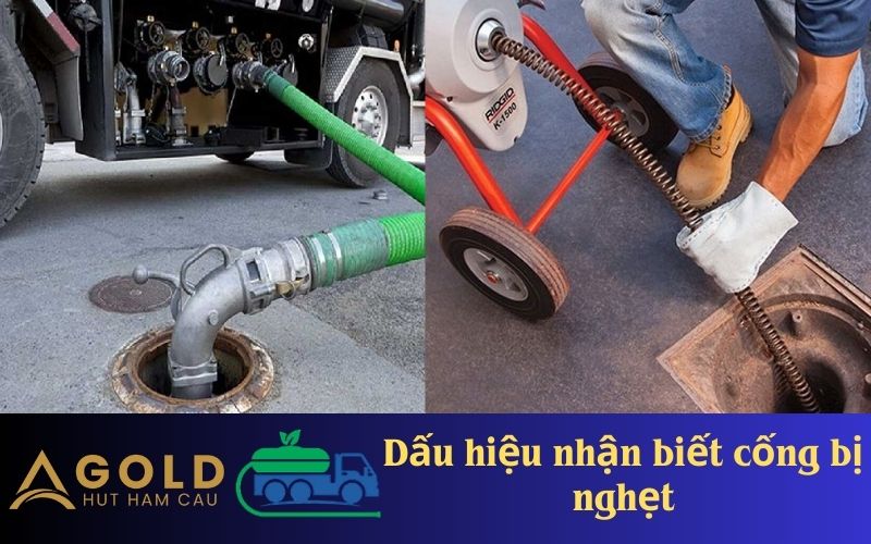 Dấu hiệu để nhận biết cống bị nghẹt
