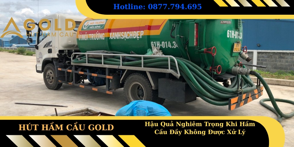 Hậu Quả Nghiêm Trọng Khi Hầm Cầu Đầy Không Được Xử Lý