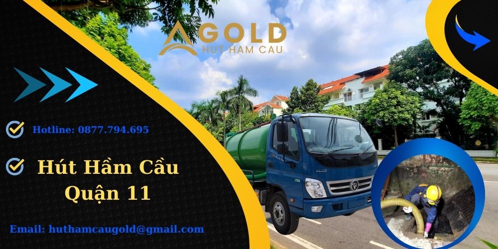 Hút Hầm Cầu Quận 11 - Giá Rẻ - Có Mặt 15Phút - BH Trọn Đời - hút hầm cầu quận 11