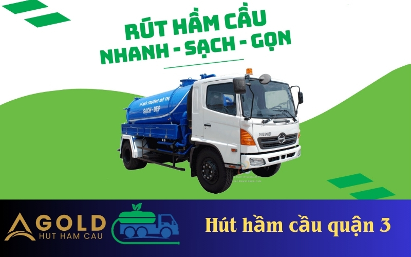 Hút hầm cầu quận 3