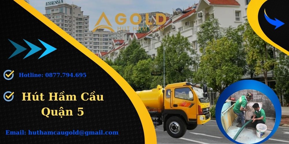 Hút hầm cầu quận 5