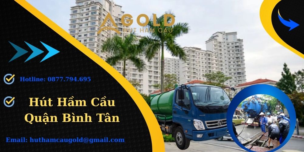 Hút hầm cầu quận Bình Tân