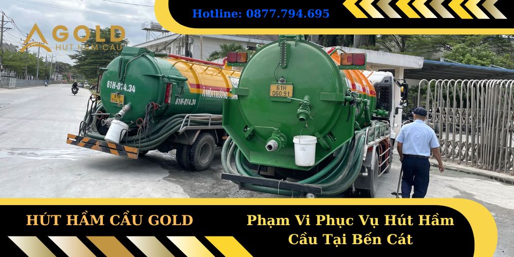 Phạm Vi Phục Vụ Hút Hầm Cầu Tại Bến Cát