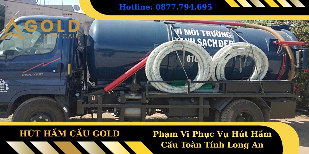 Phạm Vi Phục Vụ Hút Hầm Cầu Toàn Tỉnh Long An