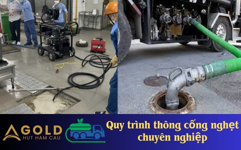 Quy trình thông cống nghẹt chuyên nghiệp quận 7
