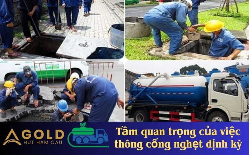 Tầm quan trọng của việc thông cống nghẹt định kỳ