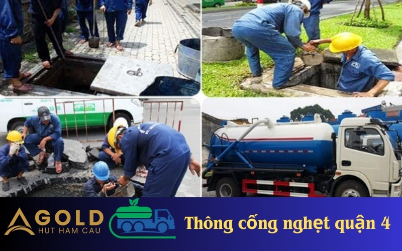 Thông cống nghẹt quận 4