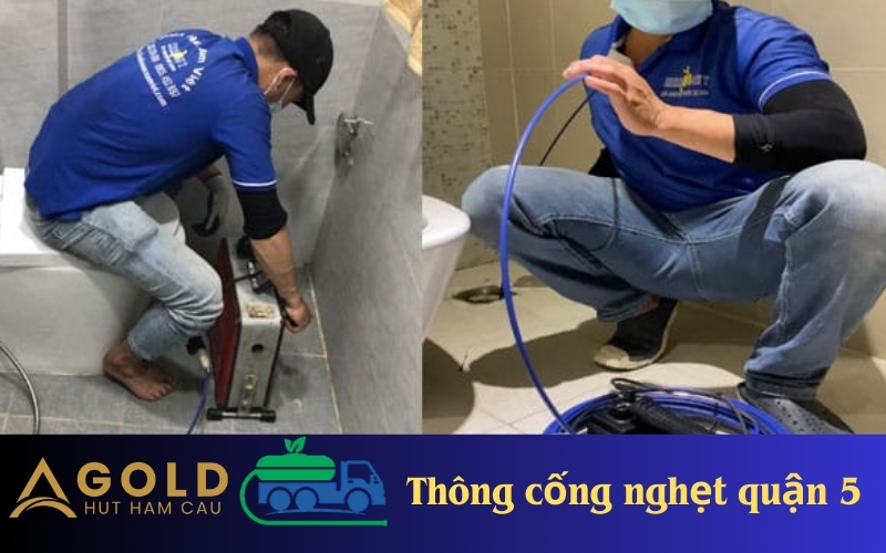 Thông cống nghẹt quận 5