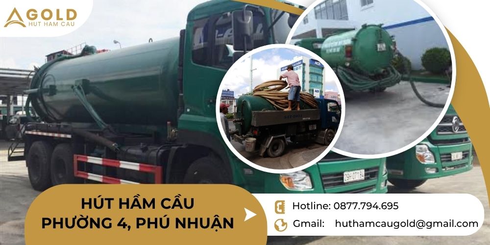 hút hầm cầu phường 4 quận phú nhuận