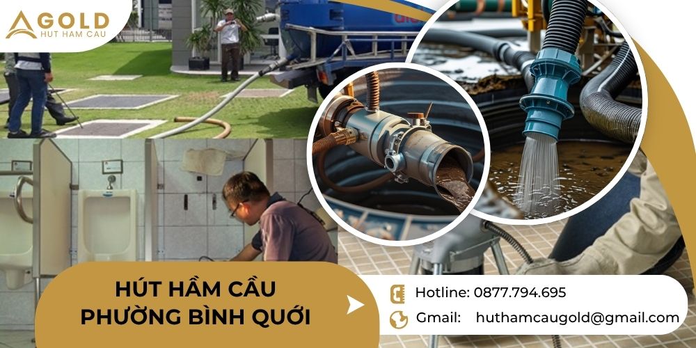 hút hầm cầu phường bình quới