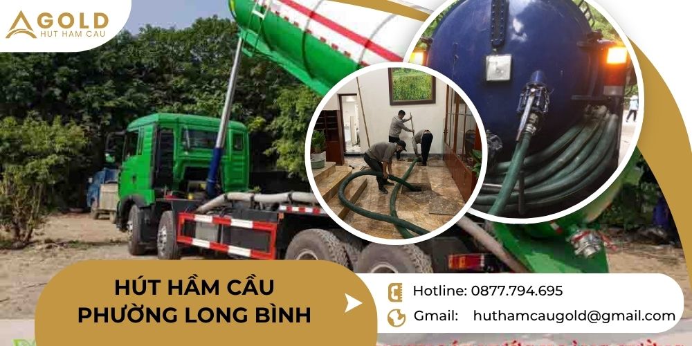 hút hầm cầu phường long bình