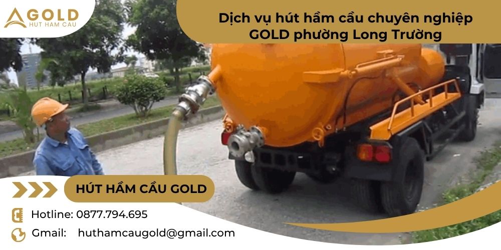 hút hầm cầu phường long trường