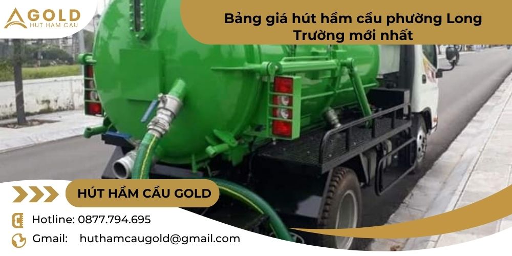 hút hầm cầu phường long trường