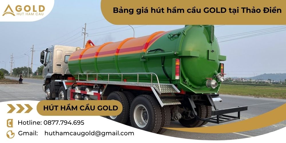 hút hầm cầu phường thảo điền