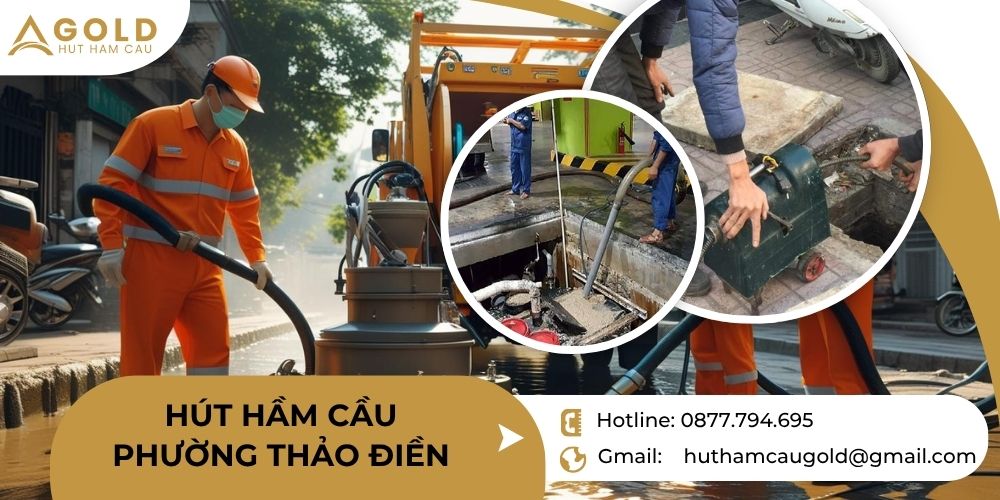 hút hầm cầu phường thảo điền