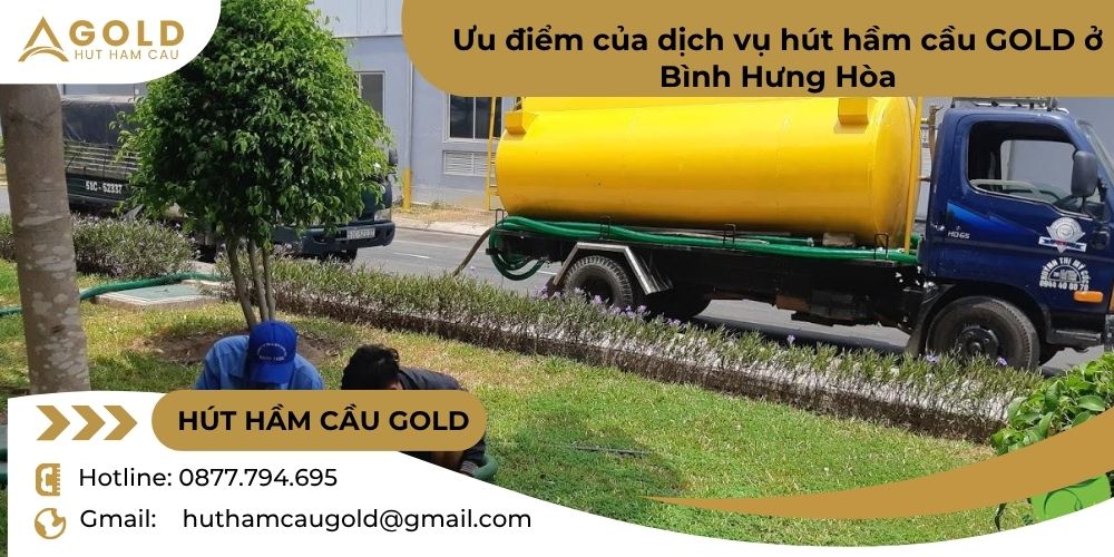 hút hầm cầu phường bình hưng hòa