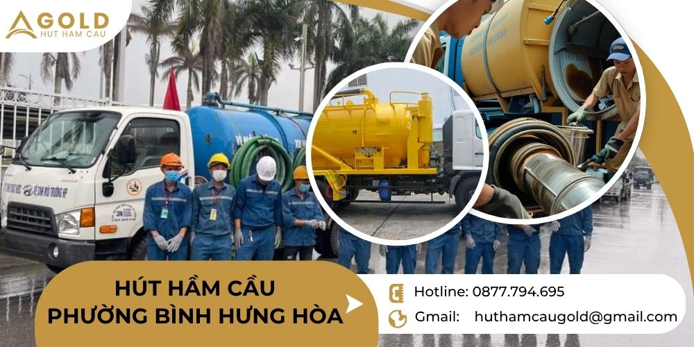 hút hầm cầu phường bình hưng hòa