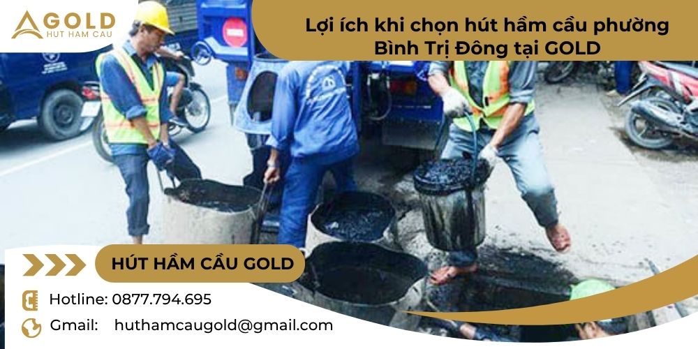 hút hầm cầu phường bình trị đông