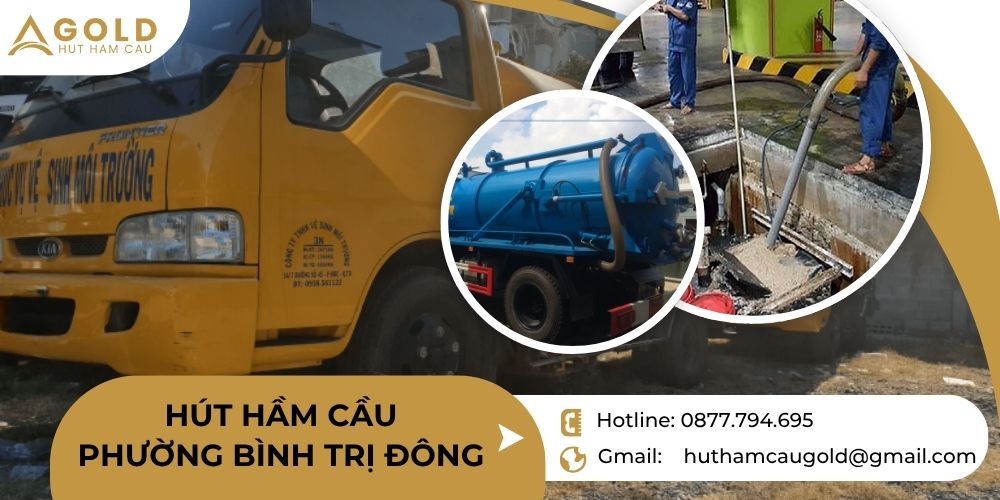 hút hầm cầu phường bình trị đông