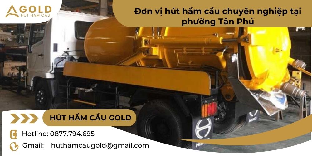 hút hầm cầu phường tân phú