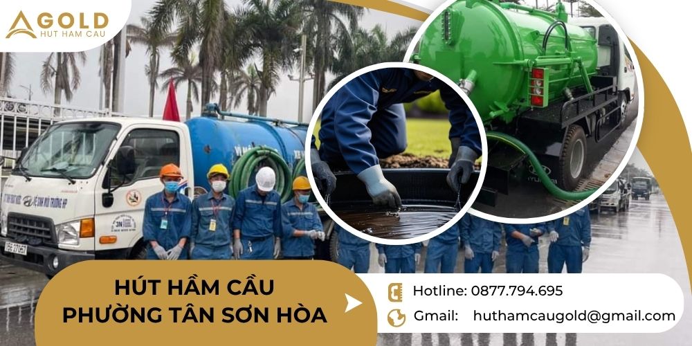 hút hầm cầu phường tân sơn hòa