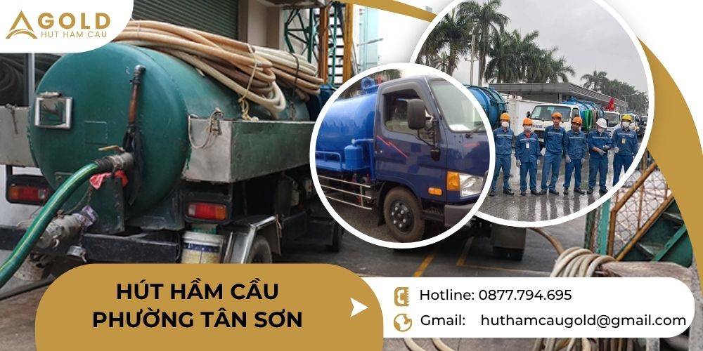 hút hầm cầu phường tân sơn