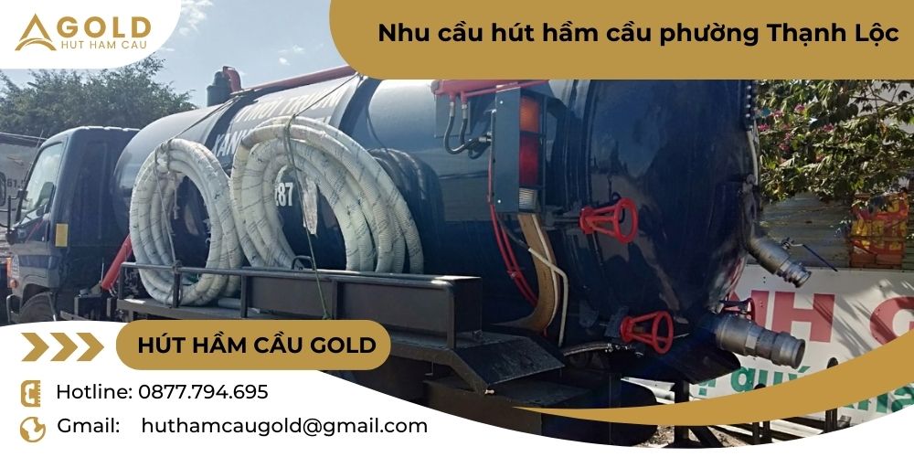 hút hầm cầu phường thạnh lộc