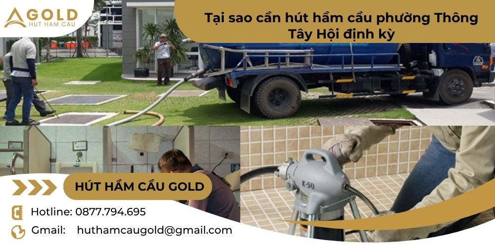 hút hầm cầu phường thông tây hội