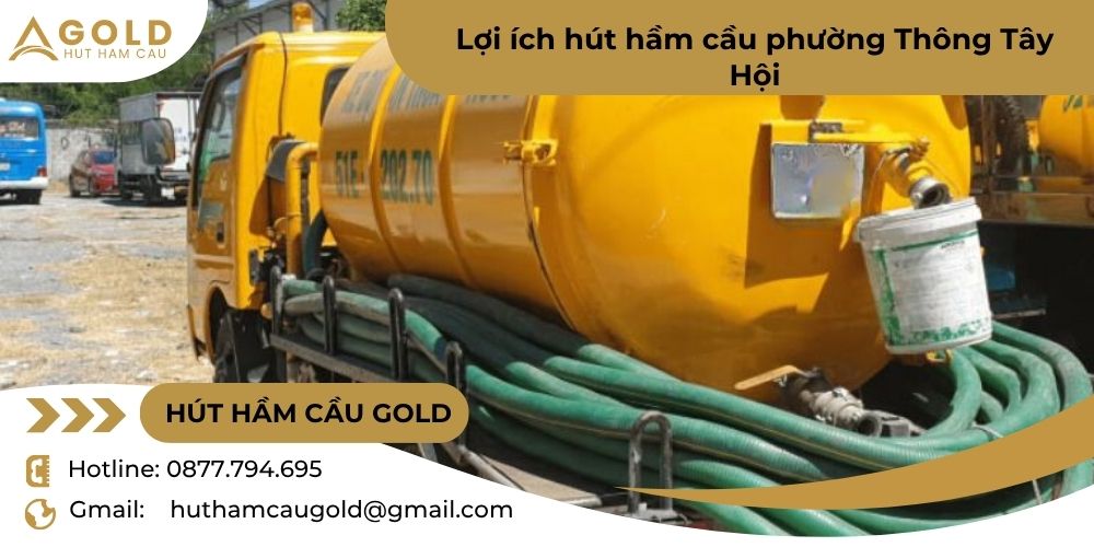 hút hầm cầu phường thông tây hội