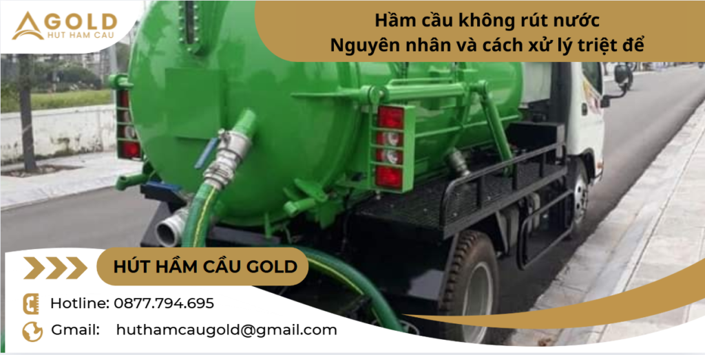 Hầm cầu không rút nước